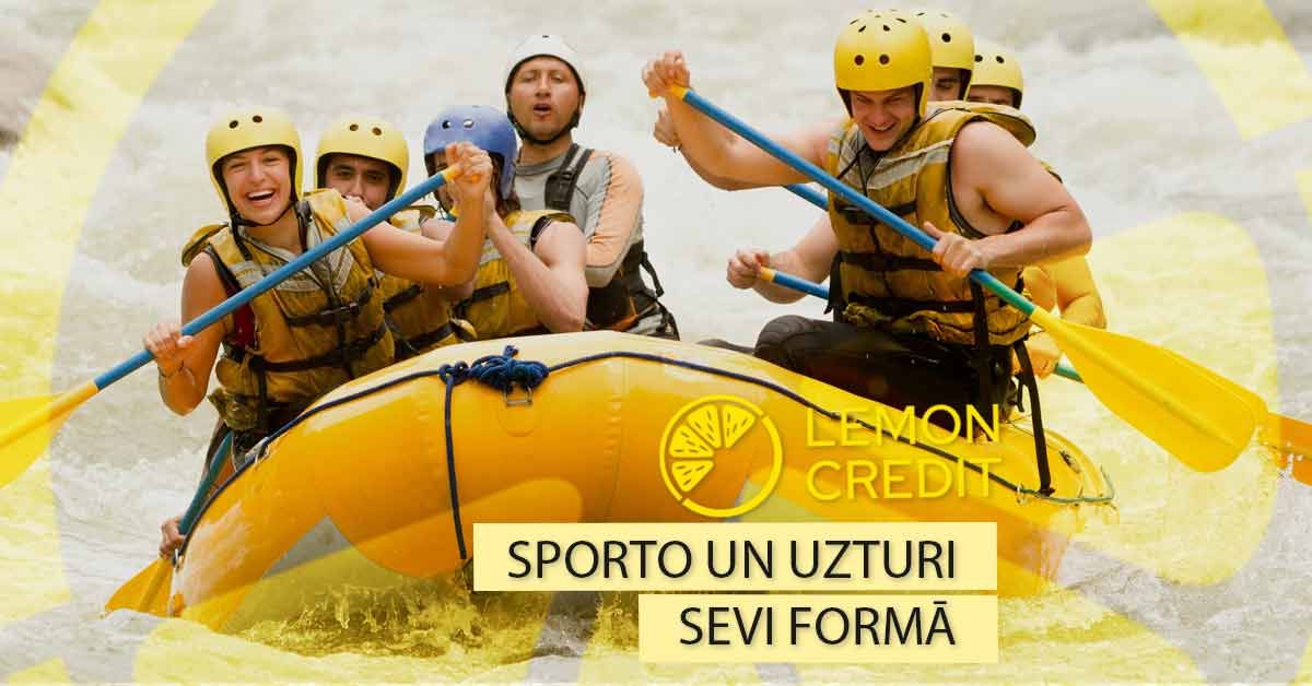 bilde aktīvā atpūta - sporto un uzturi sevi formā