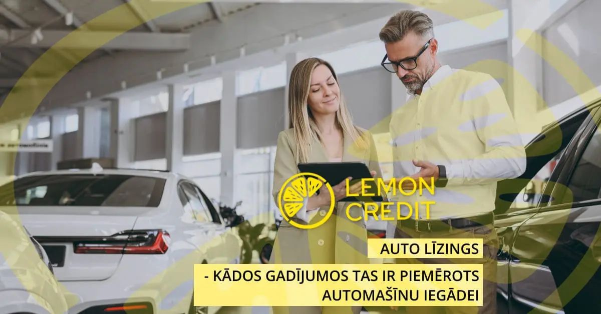 bilde auto līzings - kādos gadījumos tas ir piemērots automašīnu iegādei
