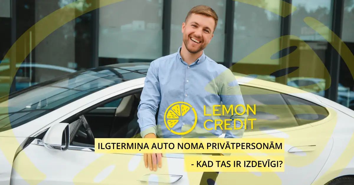 bilde ilgtermiņa auto noma privātpersonām - kad tas ir izdevīgi?
