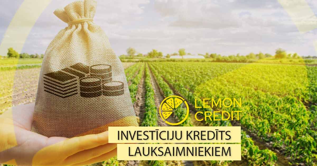 bilde investīciju kredīts lauksaimniekiem