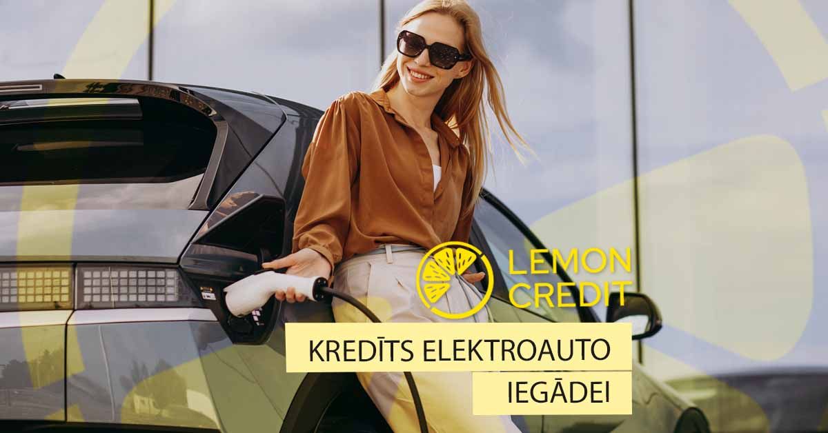 bilde kredīts elektroauto iegādei